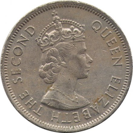 Гонконг 1 доллар 1974 год