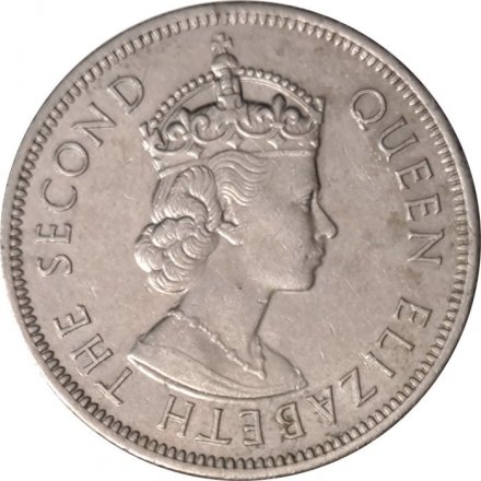 Гонконг 1 доллар 1974 год