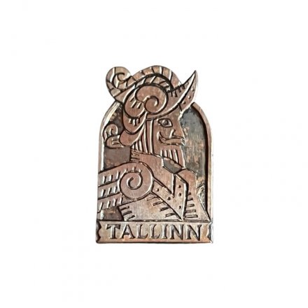 Значок Эстония. Таллин (Tallinn). Рыцарь