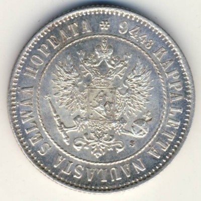 Финляндия 1 марка 1915 год
