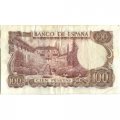 Испания 100 песет 1970 год - Портрет Мануэля де Фалла - VF