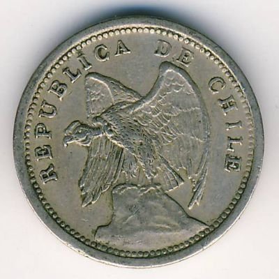Чили 10 сентаво 1940 год