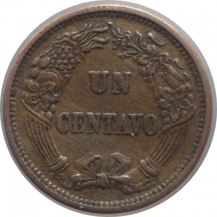 Перу 1 сентаво 1864 год