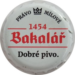 Пивная пробка Чехия - Bakalar 1454 Dobre pivo Pravo Milove