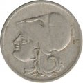 Греция 1 драхма 1926 год (без отметки МД)