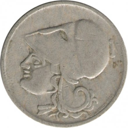 Греция 1 драхма 1926 год (без отметки МД)
