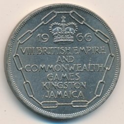 Ямайка 5 шиллингов 1966 год