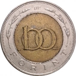 Венгрия 100 форинтов 2007 год