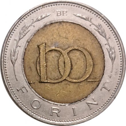 Венгрия 100 форинтов 2007 год