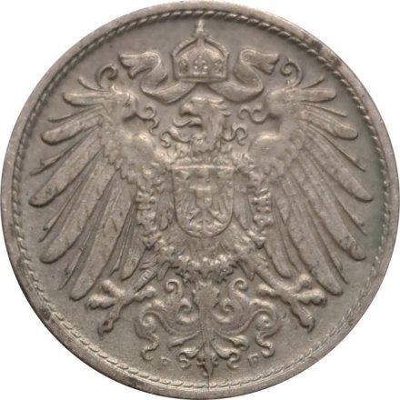 Германия 10 пфеннигов 1912 год (F)