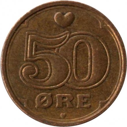 Дания 50 эре 2006 год