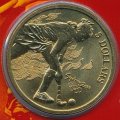 Австралия 5 долларов 2000 год - Олимпийские игры в Сиднее. Хоккей на траве (в буклете)