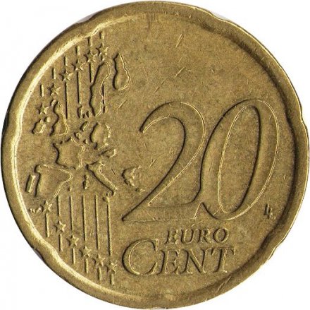 Ирландия 20 евроцентов 2003 год