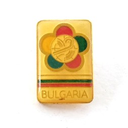 Значок Болгария. Всемирный фестиваль молодежи и студентов