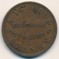 Австралия 1 пенни 1855 год