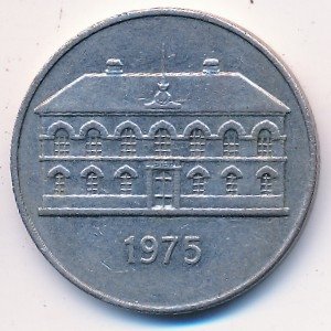 Исландия 50 крон 1975 год