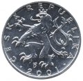 Чехия 50 геллеров 2001 год