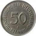 ФРГ 50 пфеннигов 1979 год (F)