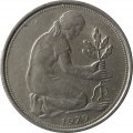 ФРГ 50 пфеннигов 1979 год (F)