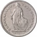 Швейцария 1/2 франка 1974 год