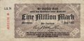 Германия (Веймарская Республика) 1 000 000 марок 1923 год