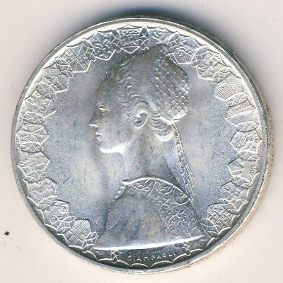 Италия 500 лир 1967 год