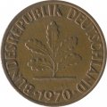 ФРГ 2 пфеннига 1970 год (G)