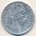 Италия 5 лир 1879 год