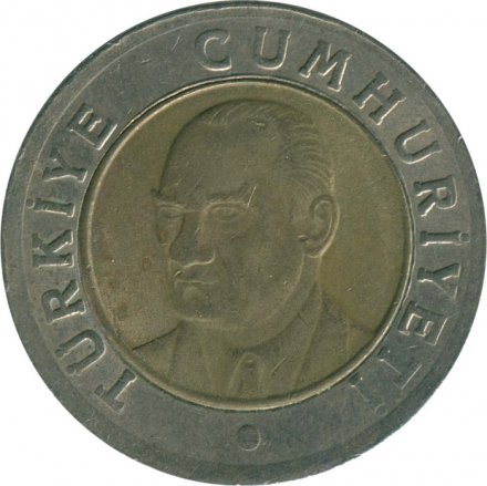 Турция 1 новая лира 2006 год