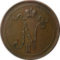 Финляндия 10 пенни 1915 год