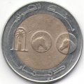 Алжир 100 динаров 2017 год - Лошадь