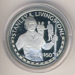 Острова Кука 50 долларов 1988 год