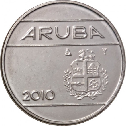 Аруба 10 центов 2010 год