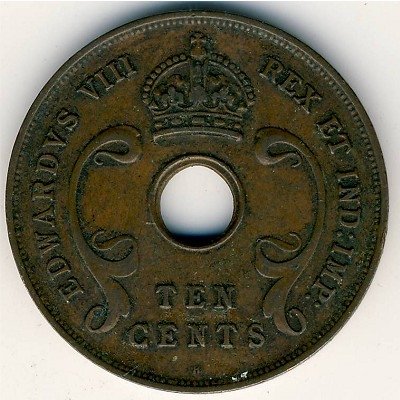 Восточная Африка 10 центов 1936 год (H)