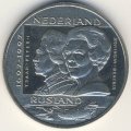 Нидерланды 10 экю 1997 год - 400 лет дипломатическим отношениям с Россией (медь-никель)