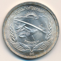Египет 1 фунт 1973 год
