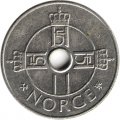 Норвегия 1 крона 1997 год