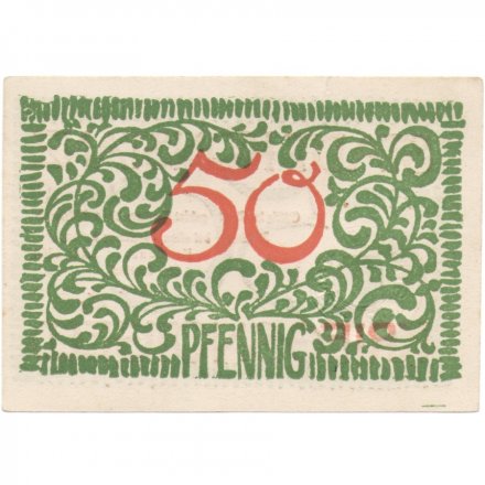 Германия (Нотгельд) 50 пфеннигов 1919 Констанц XF