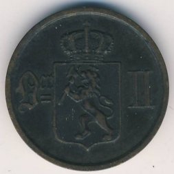 Норвегия 2 эре 1897 год