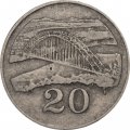 Зимбабве 20 центов 1988 год