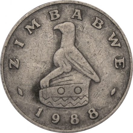 Зимбабве 20 центов 1988 год