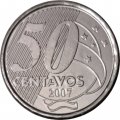 Бразилия 50 сентаво 2007 год - Барон Рио-Бранко