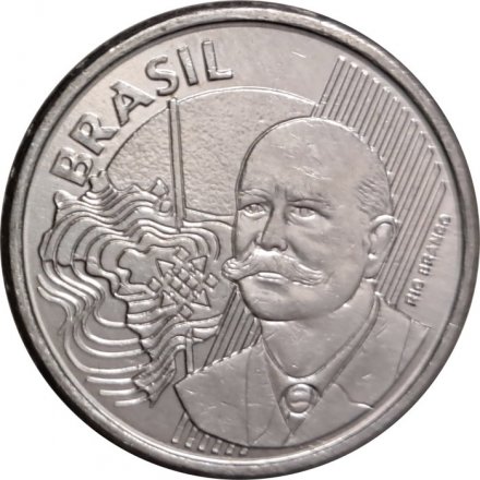 Бразилия 50 сентаво 2007 год - Барон Рио-Бранко