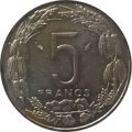 Центральная Африка 5 франков 1978 год