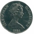 Остров Мэн 1 крона 1984 год - XXIII летние Олимпийские Игры, Лос-Анджелес 1984 - гимнастика