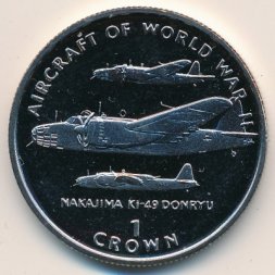 Остров Мэн 1 крона 1995 год