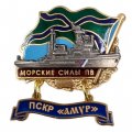 Знак Морские силы ПВ. ПСКР &quot;Амур&quot;
