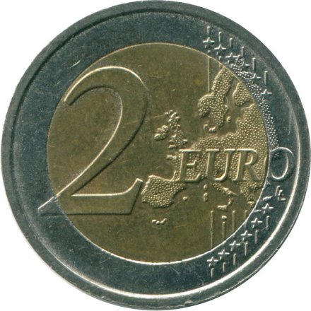 Италия 2 евро 2008 год