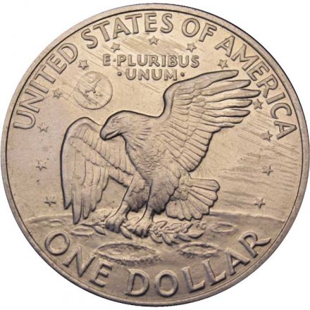 США 1 доллар 1971 год - Эйзенхауэр (S, UNC)