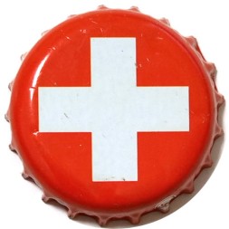 Пивная пробка Германия - Gaffel Kolsch  EM 2008 (флаг Швейцарии)